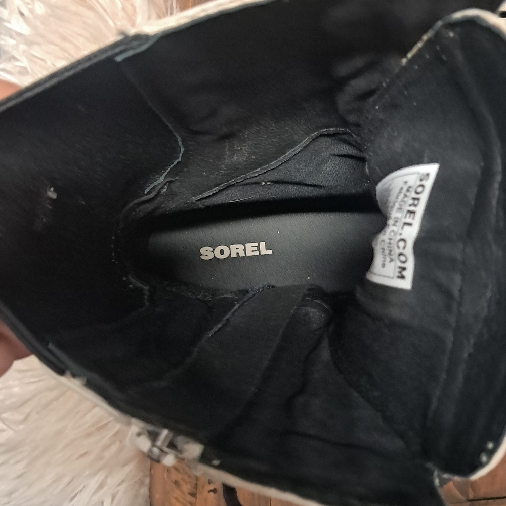 Sorel Phoenix Lace Waterproof Combat Moto Boots Size 9.5 - Picture 8 of 8